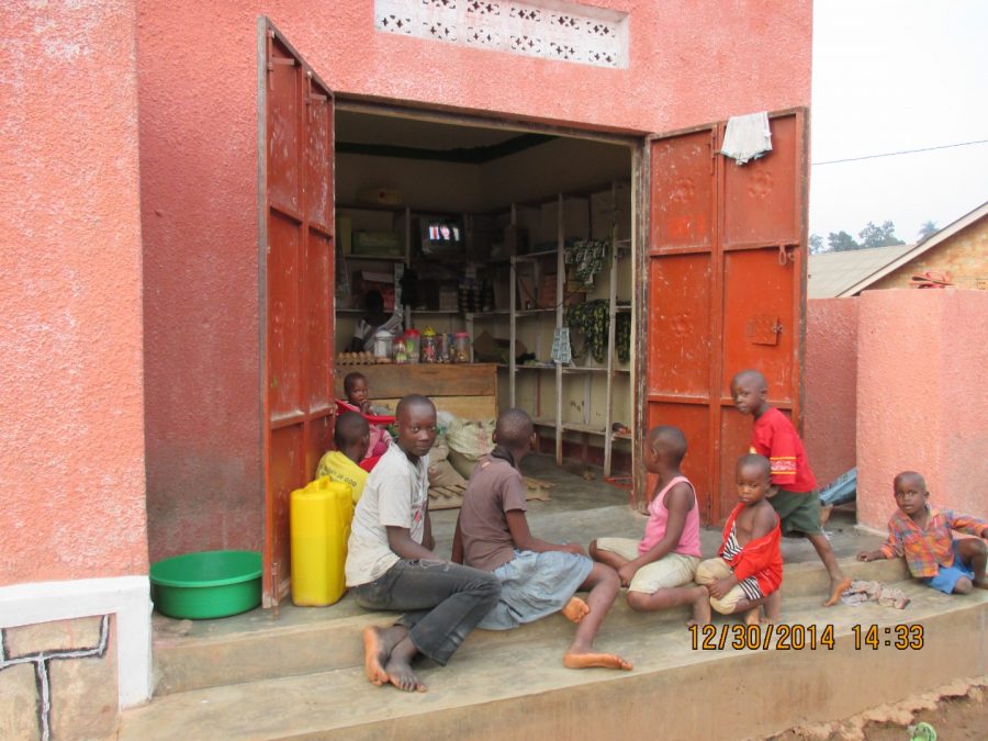 The shop at Kabowa slum